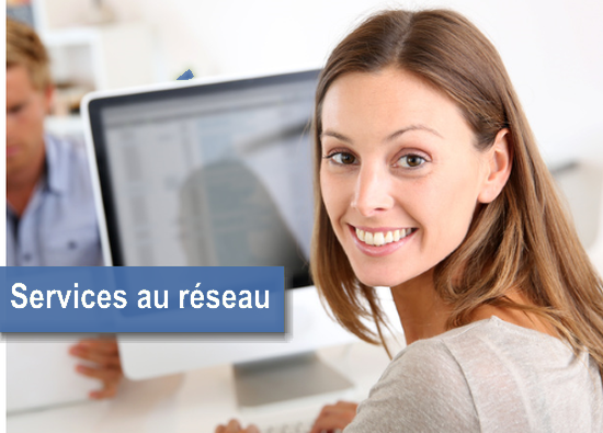 Services au réseau.